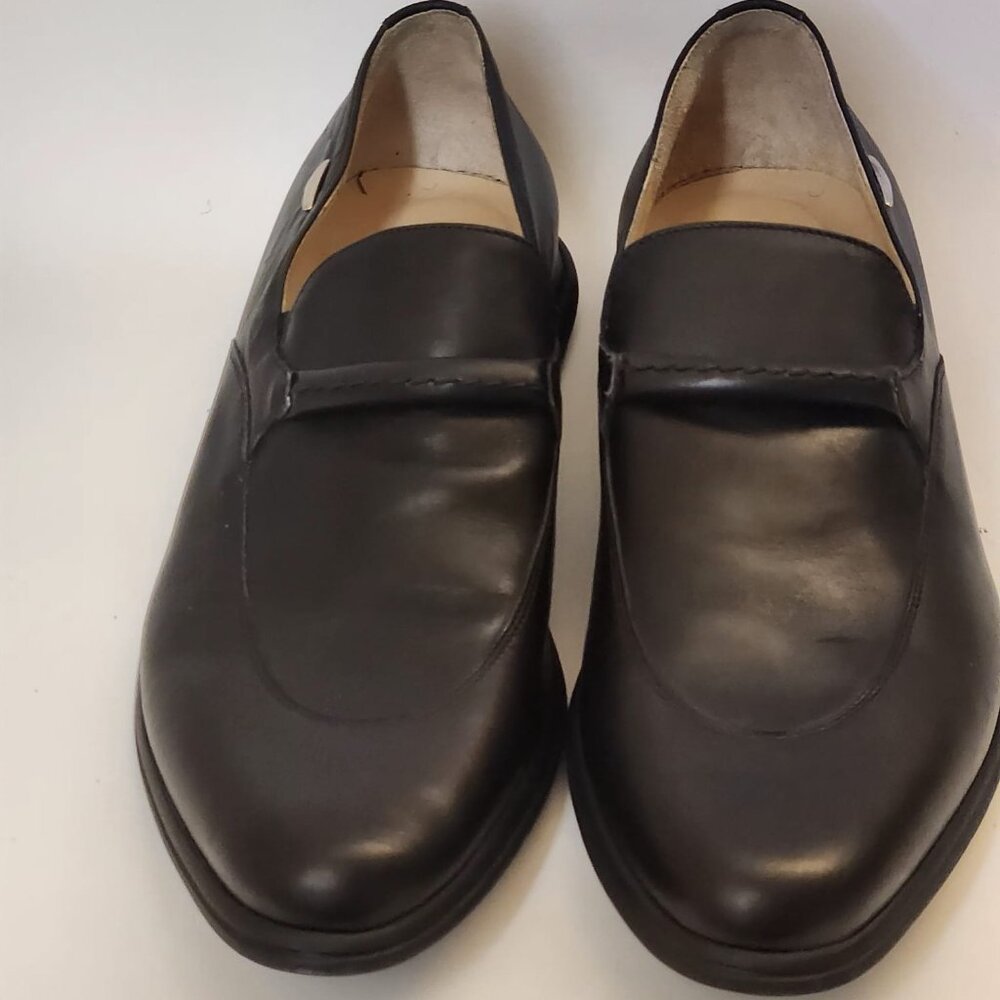 New Alberto Guardiani exotic leather loafers